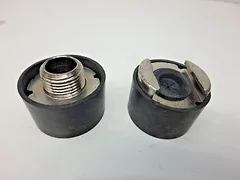 AMAT 3250-01008 CNTRDI-TANK 1/2MPT ADPTER W/TANK ADPTR & LOCKRNG (Lot of 2)