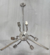 Applied Materials 0050-88884 WELDMENT DUAL GAS FEED 3 LEGS 300MM DPS2 AMAT (C)