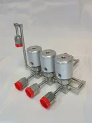 Veriflow diaphragm 3 valve manifold w/weldment  AMAT 0050-36242 Rev A