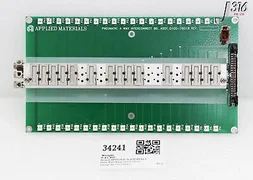 34241 APPLIED MATERIALS PCB ASSY, PNEUMATIC 4-WAY INTERCONNECT BD 0100-76018