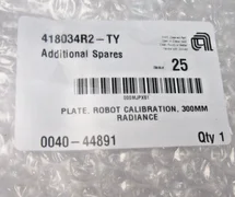 AMAT 0040-44891 ROBOT CALIBRATION 300MM RADIANCE PLATE