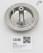 C4186 APPLIED MATERIALS DAMPED GIMBAL 300MM 5 ZONE PROFILER 0021-25233