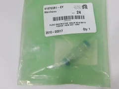 AMAT Applied Materials 3510-00017 Flow Restrictor 10SLM N2@30PSI 1/4 VCR - M/M S