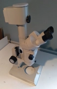 Nikon SMZ-2T Stereo Microscope w/2 HFX-II Camera Adapters - Partially Working