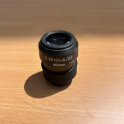 Nikon Microscope Eyepiece C-W10xA 22 Wide Field Optical Used Japan