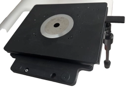 NIKON 3-PLATE X-YMECHANICAL STAGE FOR NIKON TE INVERTED MICROSCOPES