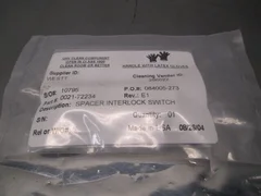 AMAT 0021-72234 SPACER INTERLOCK SWITCH, 109059
