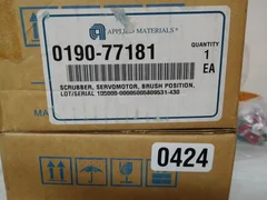 0190-77181, APPLIED MATERIALS, SCRUBBER, SERVOMOTOR, BRUSH POSITION, RO