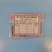 159-0501 AMAT 3790-01350 (45EA) STD, M/F 3/16 DIA X 3/8 LG 6-32 THRD SS [NEW]