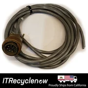 CTI-Cryogenics 8 Pin Male Cable Coupling and approx. 11 ft Belden Cable