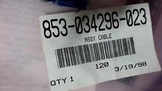 LAM - 853-034296-023 - ASSY CABLE