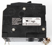 Applied Materials AMAT 3-Pole 240VAC 20A Insulated Ring Terminal Breaker