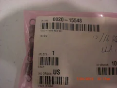 Spring Applied Materials (AMAT) 0020-15548 PKG 5 DOOR RETRACT, AVD