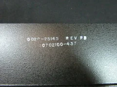 Applied Materials (AMAT) 0020-25145 COVER SYSTEM MANIFOLD RIGHTÂ