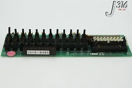 8485 APPLIED MATERIALS PCB TEOS GAS INTERFACE BOARD 0100-09107