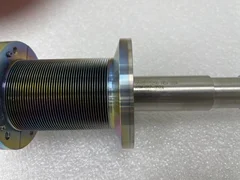 AMAT KSM WELDED BELLOW WAFER 1*10-9 CC/SEC LEAK RATE 0040-75296