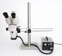 Nikon SMZ-2T Stereo Zoom Microscope Boom Stand Fiber-Lite Light 5xâ€“31.5x