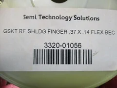 Applied Materials (AMAT) 3320-01056 (SOLD BY THE FT) GASKET SHIELD .37 x .14