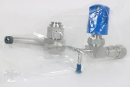 SWAGELOK HIGH PURITY VALVE & FILTER ASSEMBLY 6LVV-DPLBW4-P SS-8TF-TW-15