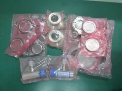 AMAT 0240-23598 Kit Convectron guage CTR ring Clamp Blank off Pipe NIP RDC
