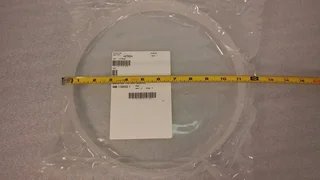 Applied Materials 0200-09610 Quartz Outer Ring Ulvac 1016698 150mm X 30mm