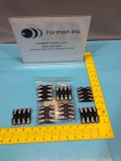 Lot of 7 AMAT 0910-01143 FUSE BLOCK 4POS 1/4 X 1-1/4 SCREW TERM, 193958