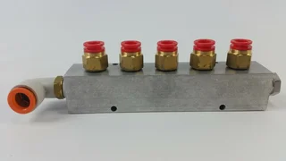 MSI Manifold System Aluminum Block Pneumatic Distributor AMAT 0010-26655