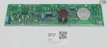 28737 ADVANCED ENERGY PCB RFG 1250 CE INVERTER (PARTS) 2305233-D