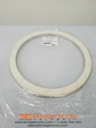 Applied Materials Retaining Profiler Ring Grooved PPS AEP 300MM, P/N: 0040-49965