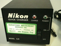 NIKON QUICK CHARGER~ For ND-160 Surveying Distance Measurement Unit~ MODEL # Q-8