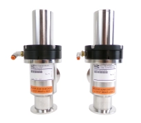 Nor-Cal Products 3870-01919 Pneumatic Angle Valve AMAT Reseller Lot of 2 Working
