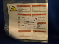 AMAT Applied Materials 0060-02047 Warning Hot Surface Label