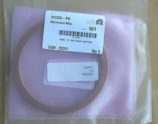 Applied Materials 3320-02241 GSKT 6" CFF OFHC COPPER - 5 new gaskets
