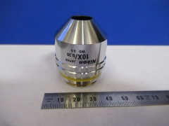 NIKON JAPAN BD 10X INFINITY CF OBJECTIVE MICROSCOPE PART AS PICTURED V2-A-01