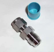 NEW Swagelok SS-4-VCR-6-400 316 SS 1/4" VCR Face Seal to 1/4" Tube Fitting 
