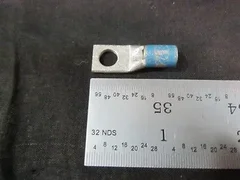 AMAT 1290-01080 Terminal LUG CPRSN 1/4 Blue 6AWG NON-INSUL