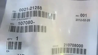 AMAT 0021-21258 HTR Power F/T Cap