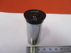 NIKON JAPAN 5X EYEPIECE OCULAR MICROSCOPE PART AS PICTURED X8-FT-77