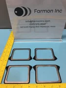 LOT OF 4 AMAT 0190-02851 BONNET SEAL, P5000 ZA MK-II SLIT VALVE, 141450