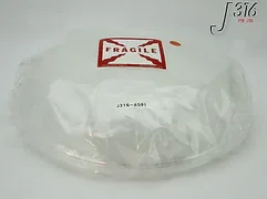 8591 APPLIED MATERIAL QUARTZ DOME, 0.50 THK, DPN CHAMBER 0200-01990