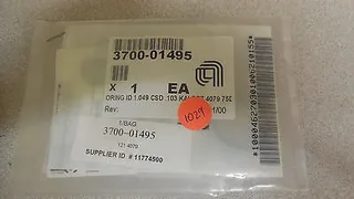 3700-01495, AMAT, ORING ID 1.049 CSD .103 KALREZ 4079 75DURO BLK