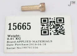 15665 APPLIED MATERIALS SCREW MACH SKT HD 1/4-20 7/8L 3690-01944