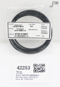 42253 APPLIED MATERIALS ORING ID 13.820CSD .139 VITON 75DURO BLK NEW 3700-01887