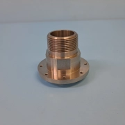 348-0301 AMAT 0021-10192 FTG,BLKHD,H2O,SST 1.25MNPT/1.25FNPT [NEW]