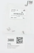 26880 APPLIED MATERIALS SCR CAP SKT HD 6-32X3/8L HEX SKT ST (NEW) 3690-03520