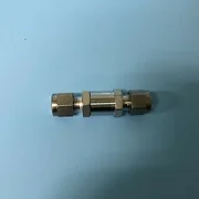 347-0403// AMAT APPLIED 3870-01023 VALVE CHECK 1/4 IN SWAGELOK SS USED