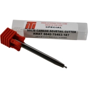 NEW Internal Tool AMAT 0042-75453-187 Carbide Dovetail Cutter .129 x 48 Deg .013