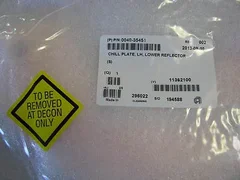 APPLIED MATERIALS AMAT 0040-35451 CHILL PLATE, LH, LOWER REFLECTOR - REV 002