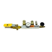 CTI Cryogenics 8080-250-K003 Maintenance Manifold Helium Parker Smith US Gauge