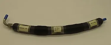 AMAT 0010-37625 Chamber B Supply Line Insulated Stainless Steel Hose 18 1/2"